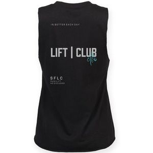 Lift Club Blue Ladies High Neck Vest Thumbnail