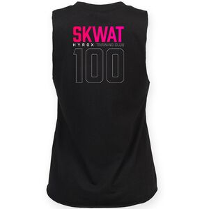 Hyrox 100 club Ladies High Neck Vest Thumbnail